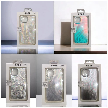 |Smart|   [ iPhone 7 Plus / 8 Plus / X / XS / XR / XS Max ] Premium Case Hologram Feather FullCover 