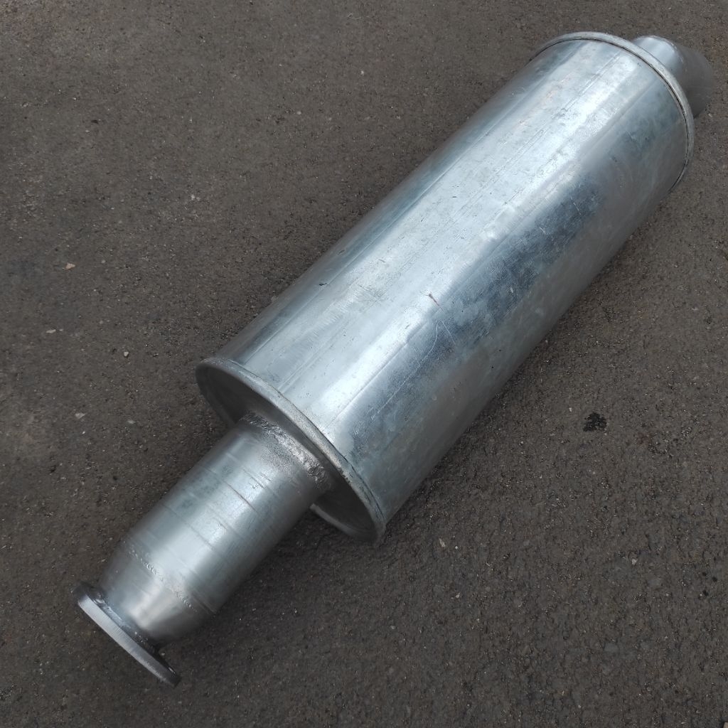 TABUNG KNALPOT STANDARAN HINO LOHAN PNP TRUK CANTER EURO 2 110PS &  125PS