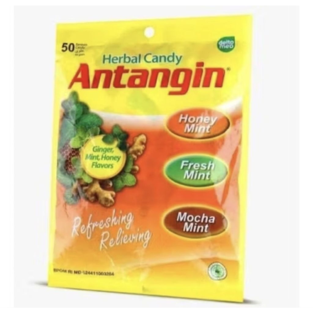 

Permen Antangin isi 50pcs bonus 5pcs