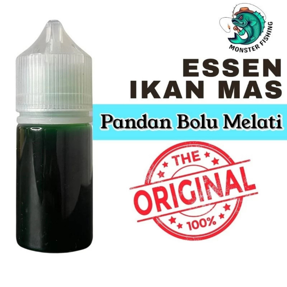 Essen Ikan Mas Gacor Aroma Pandan Bolu Melati Umpan Ikan Super Premium