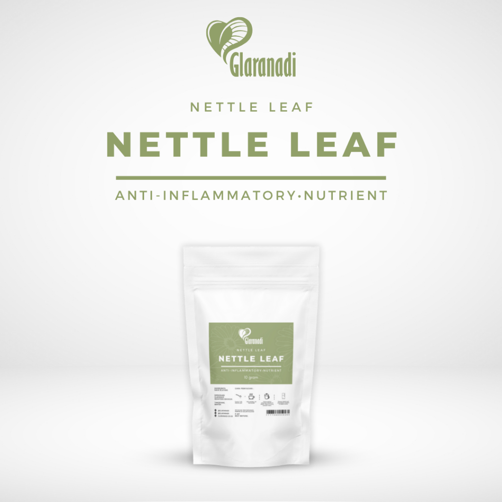 

GLARANADI - Teh Untuk Kesehatan / Daun Nettle Kering ( Dried Nettle Leaves Tea) 12 g