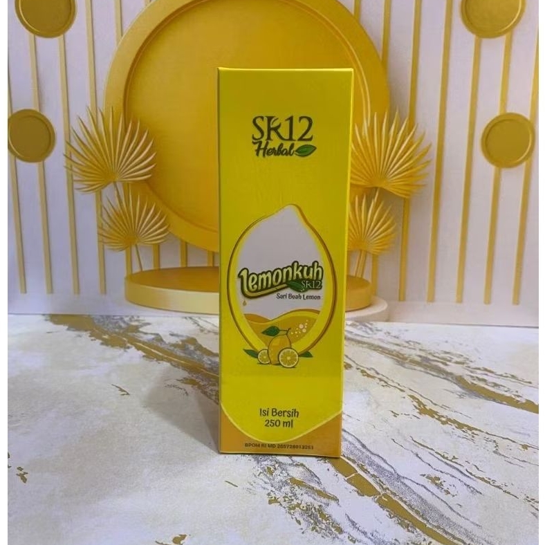 

SR12 Lemonku sari buah lemon isi bersih 250ml