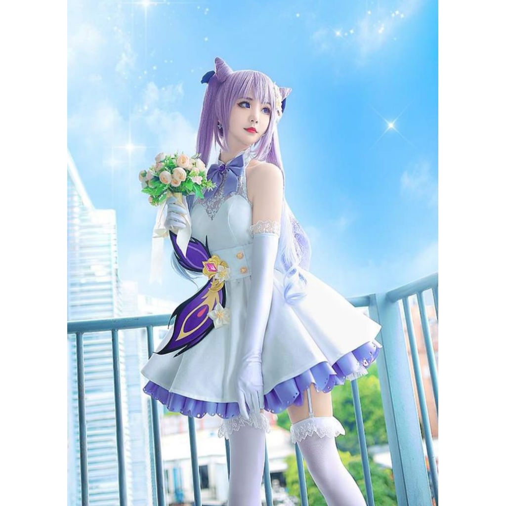 Keqing Bride Costume Cosplay