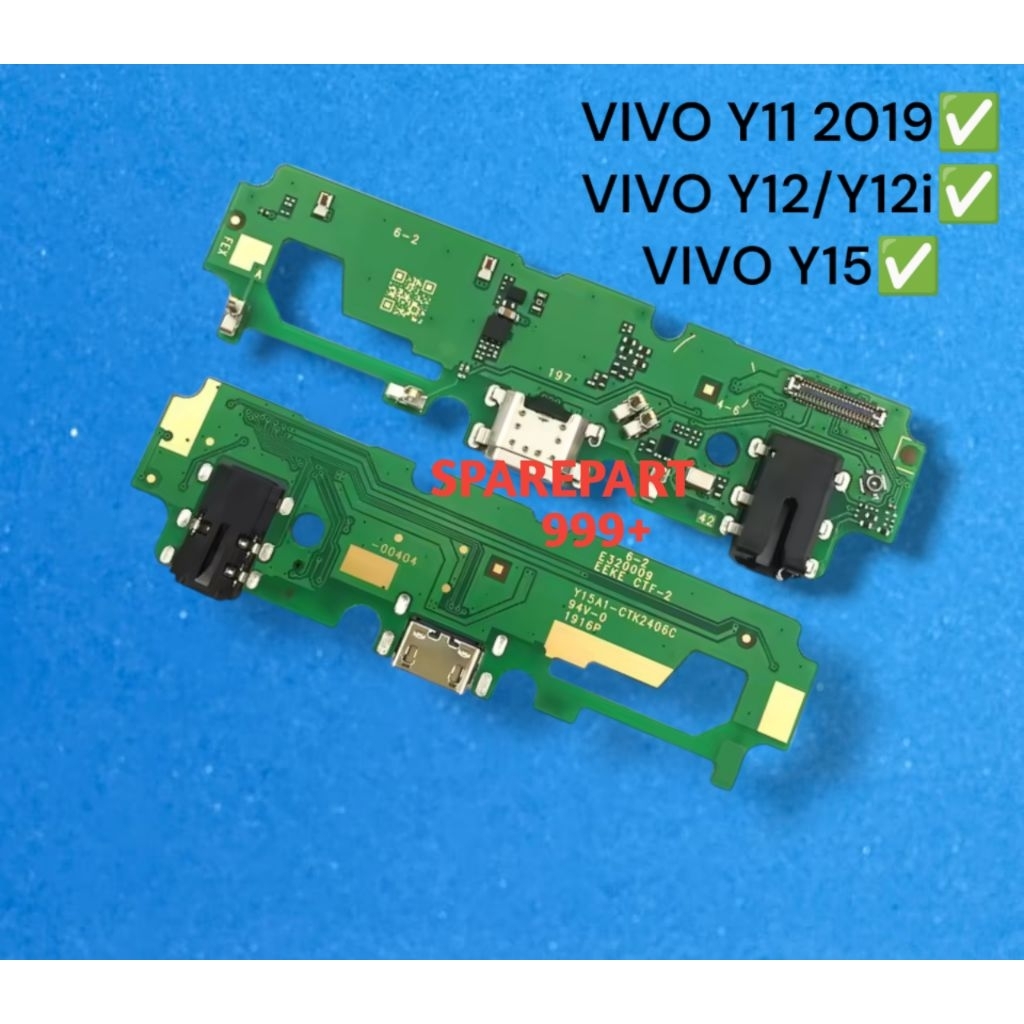 PAPAN CAS VIVO Y11 2019 VIVO Y12/Y12i VIVO Y15 PAPAN KONEKTOR CAS CON CHARGER VIVO Y11 2019 VIVO Y12