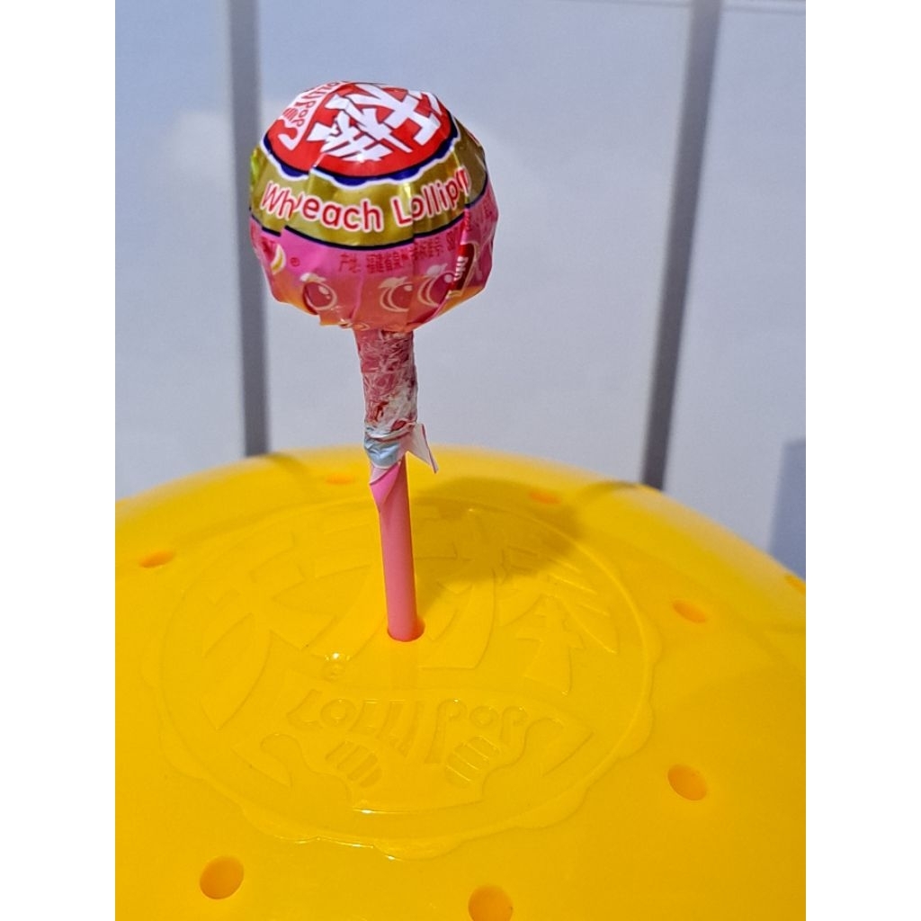 

White Peach Lollipop 10.5g Exp 25/11/2026