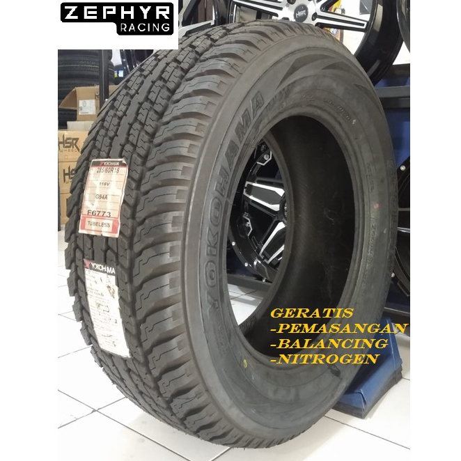 YOKOHAMA GEOLANDAR G-94A( STD LEXUS LX570) 285 60 R18 DI ZEPHYR RACING PALEMBANG
