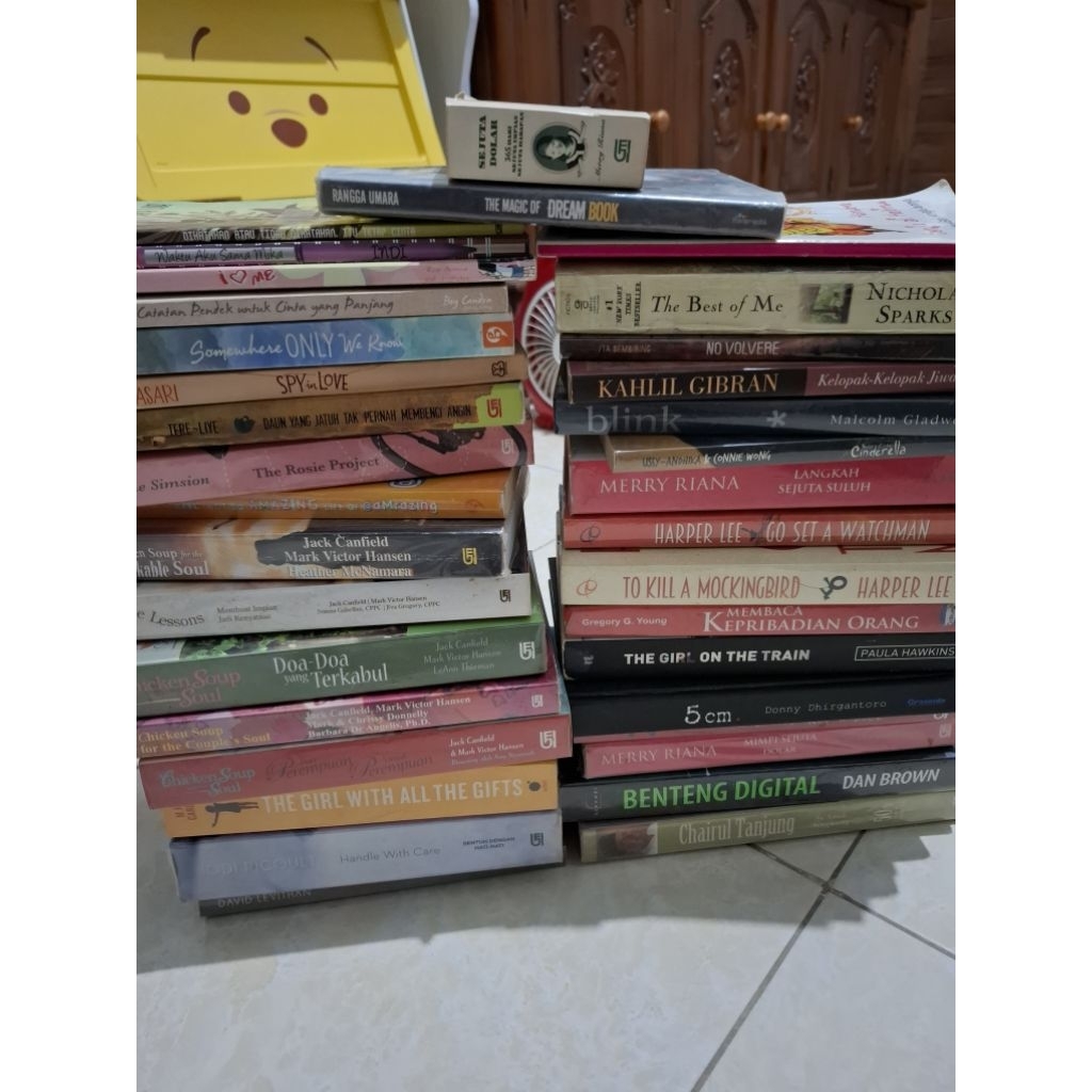 Preloved buku-buku best seller I