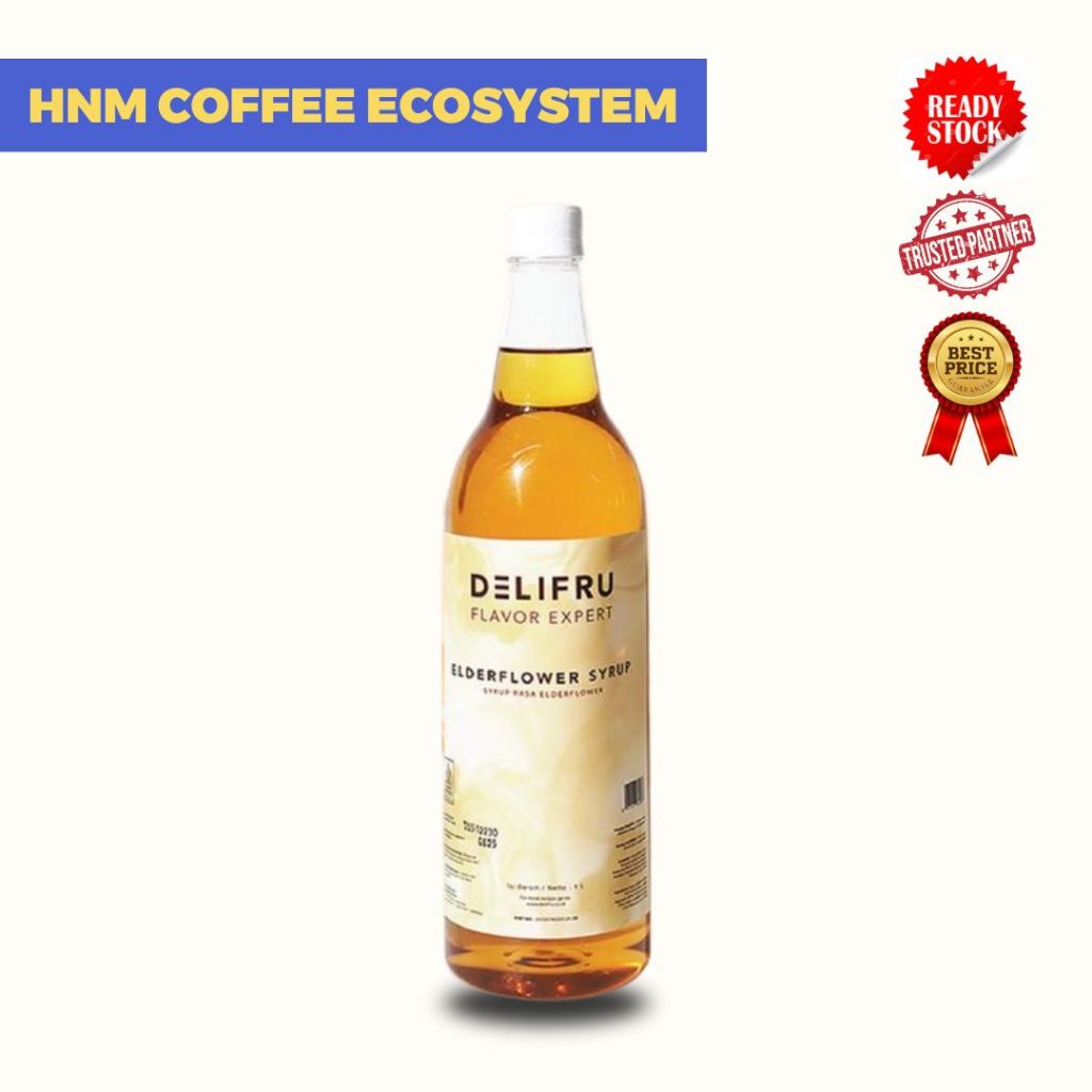 

Sirup Elder Flower Delifru 1L
