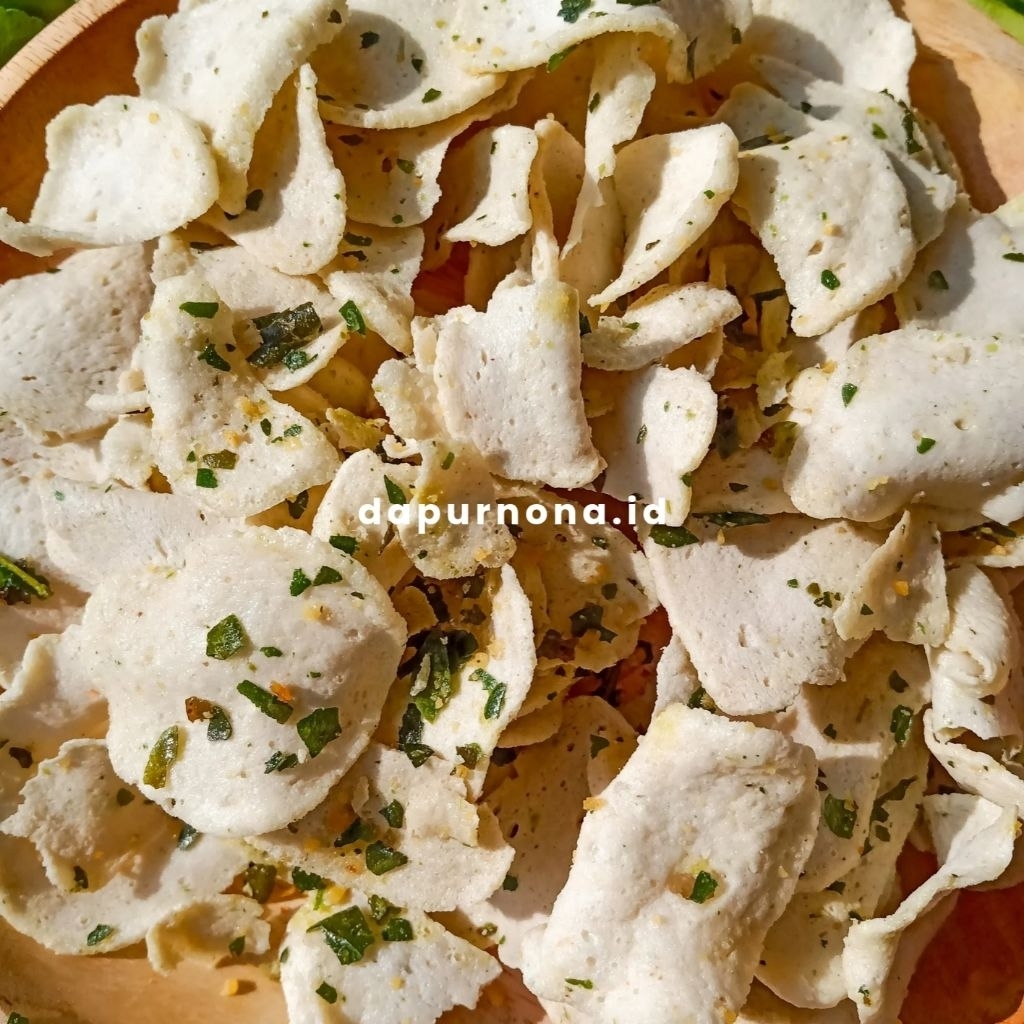 

500 gram keripik basreng premium Gurih daun Jeruk Renyah homemade