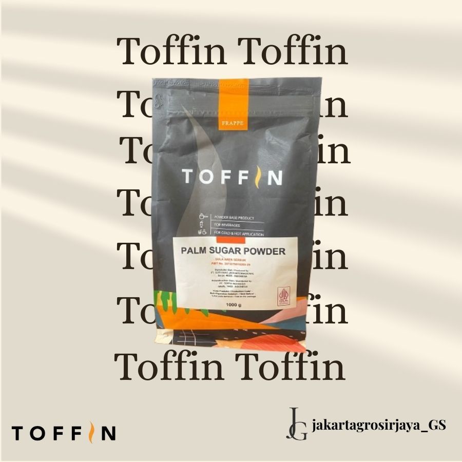

Toffin Frappe Organic Aren Sugar Powder 1000g - Bubuk Gula Aren