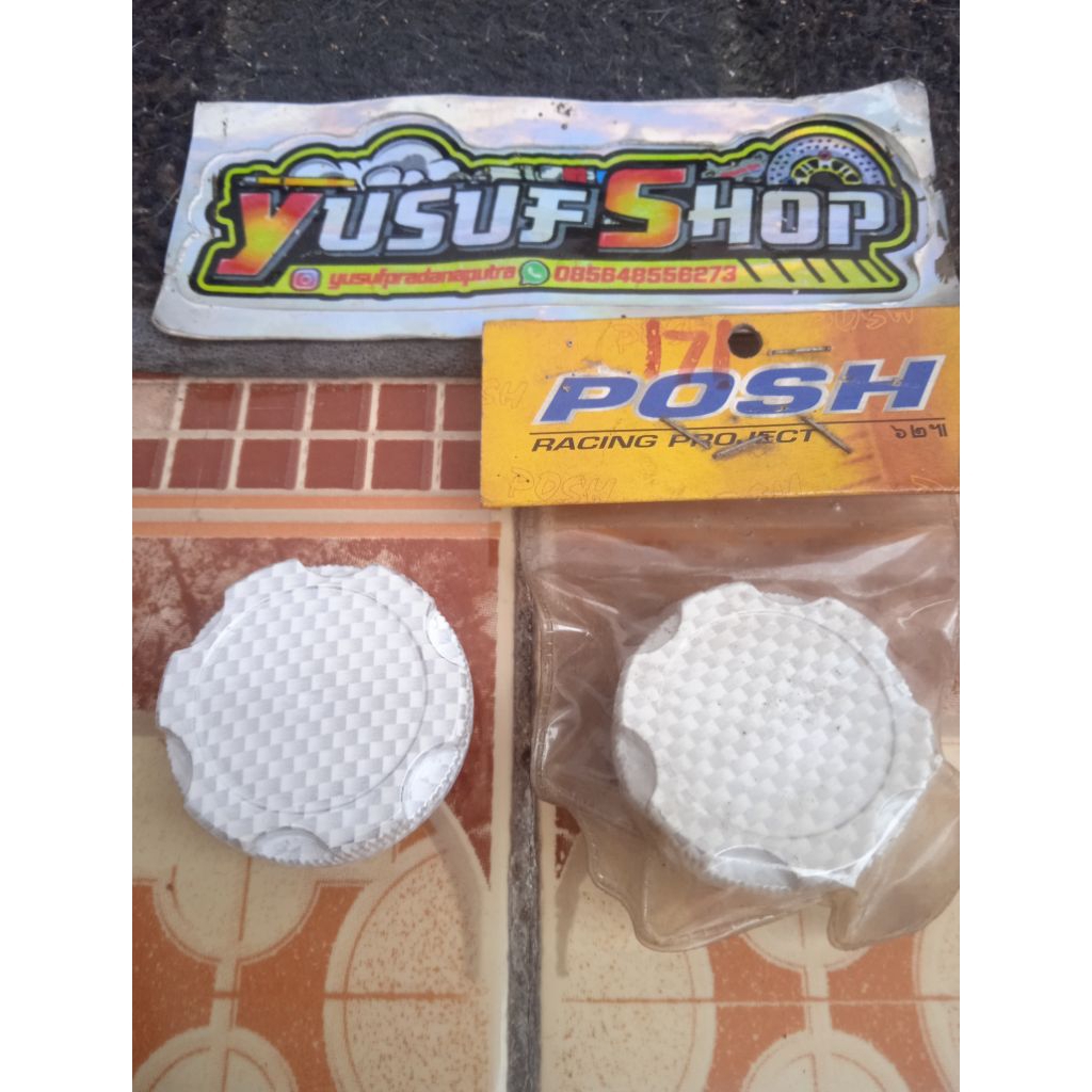 coin tutup cvt mio fino soul nouvo original Posh thailand Carbon
