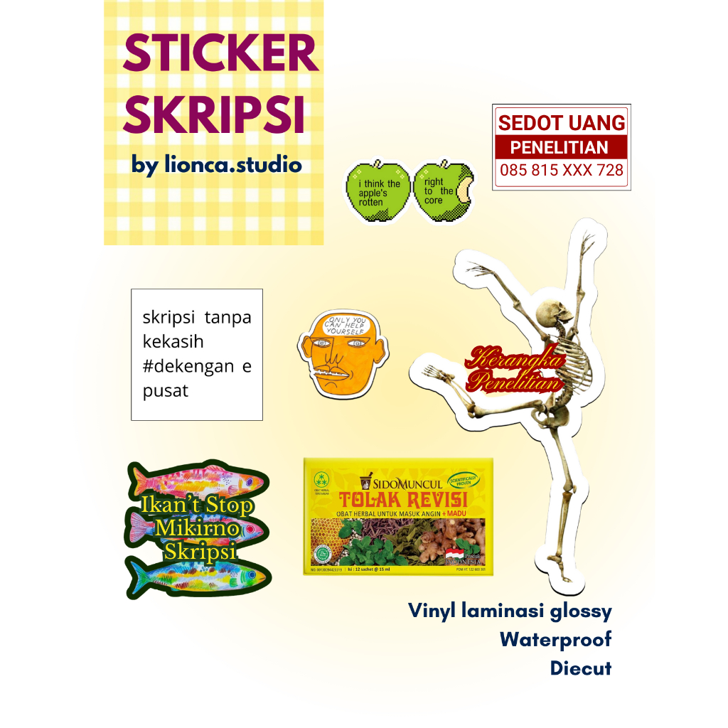 

STIKER MAHASIWA AKHIR | DEKORASI LAPTOP DAN BUKU