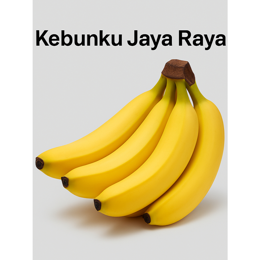 

1 Kg Pisang Cavendish Manis Lembut