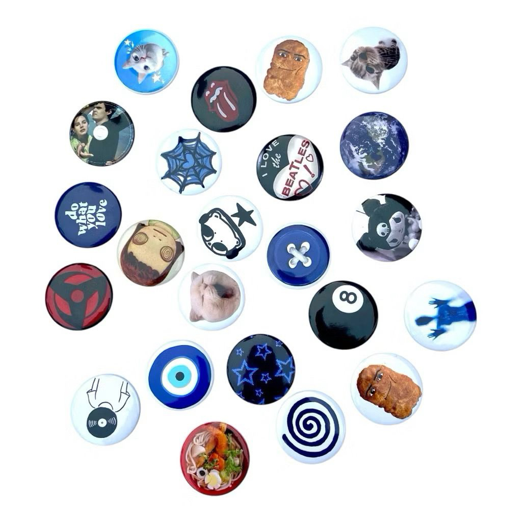 PIN BUTTON AESTHETIC | PIN TAS AESTHETIC | Y2K | PIN BROS | PIN BAGS