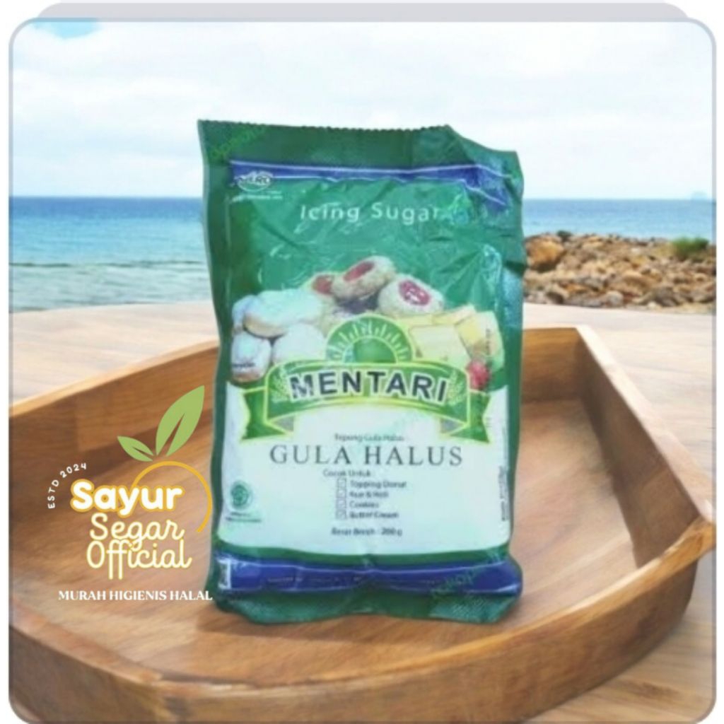 

Gula Halus /Gula Donat Mentari 200gr