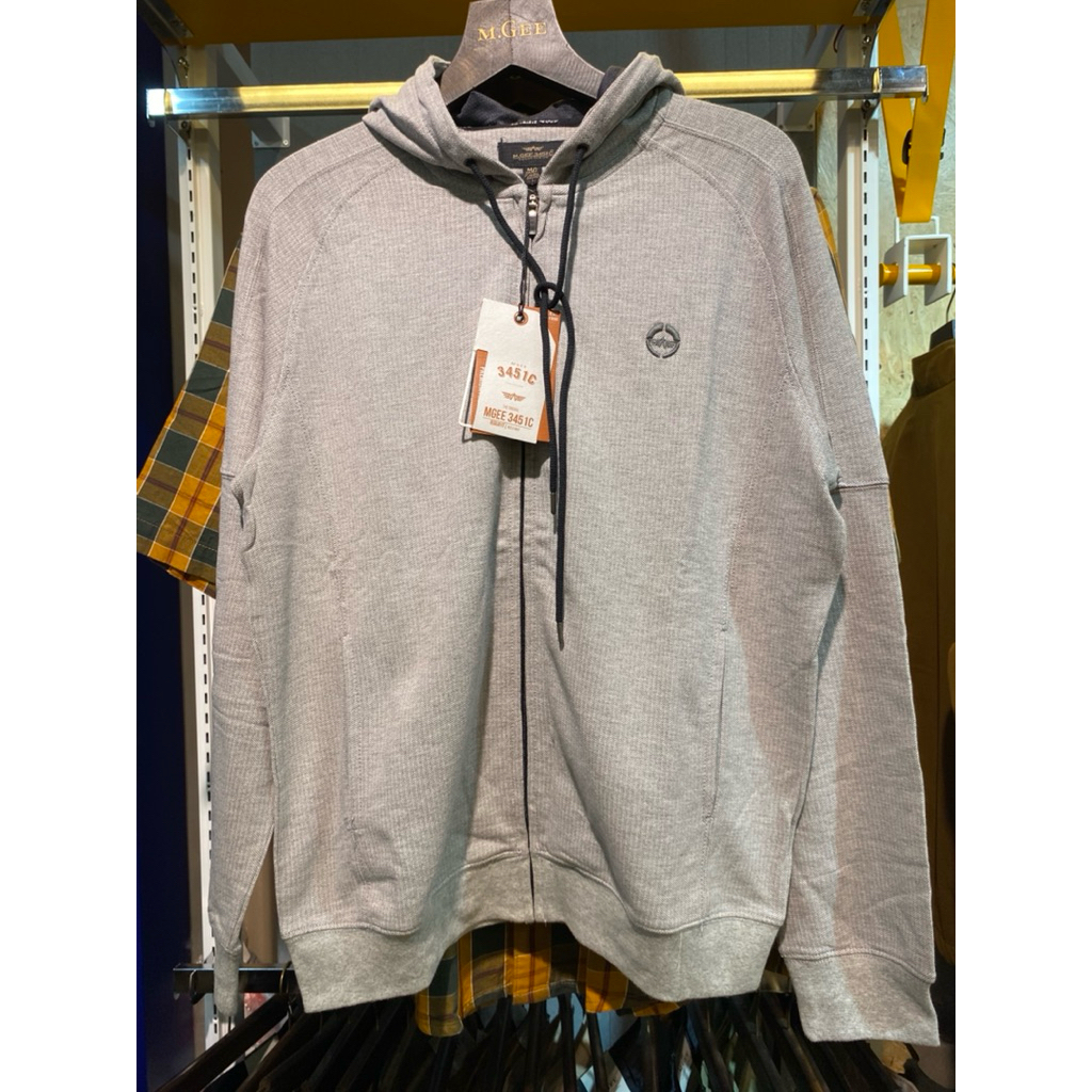 Sweater Hoodie Warna Abu ORIGINAL MGEE JUMPER C002 GREY