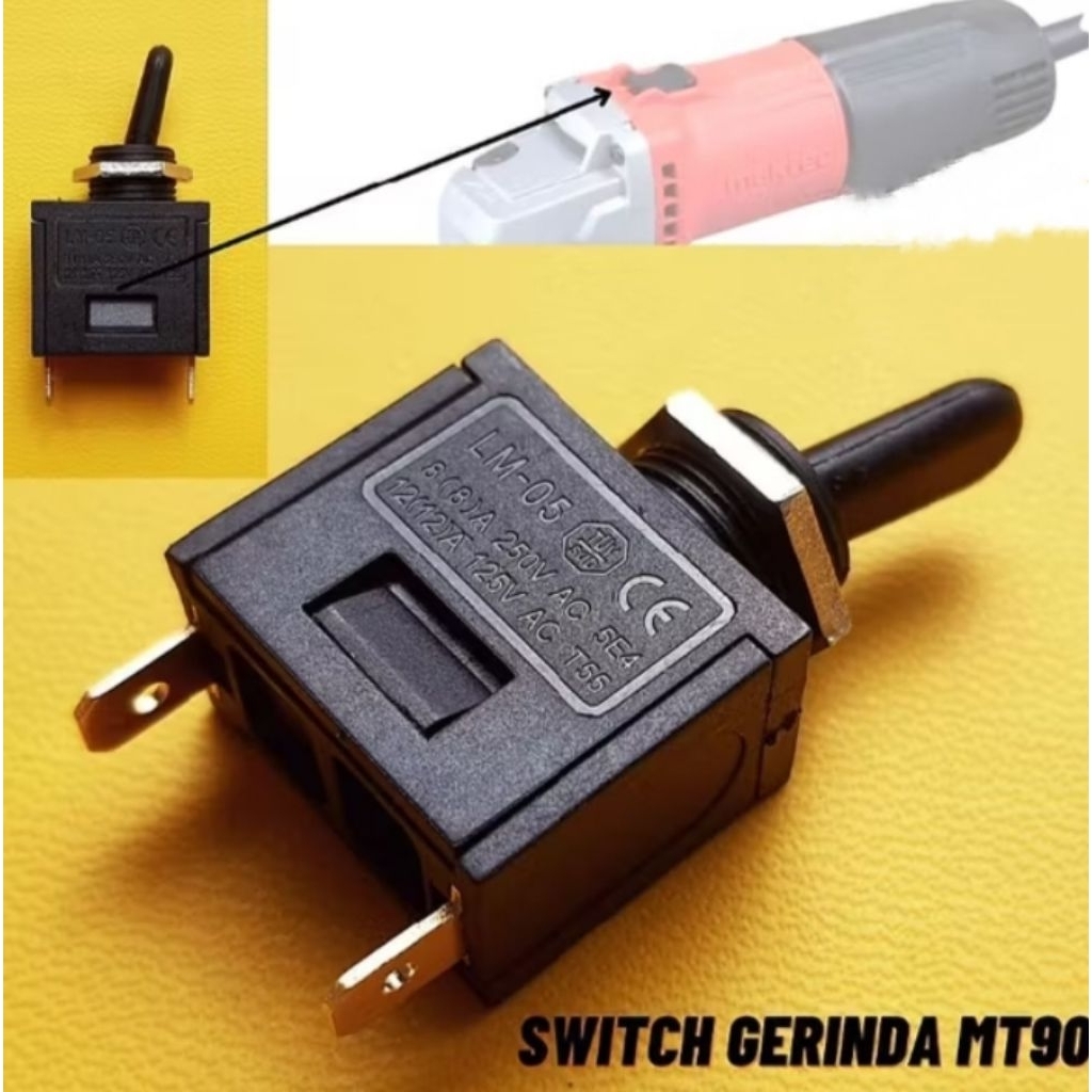 SWITCH GERINDA MT90/SAKLAR MESIN GERINDA MT90 MT91/SWITCH MESIN GERINDA MAKTEC MT90