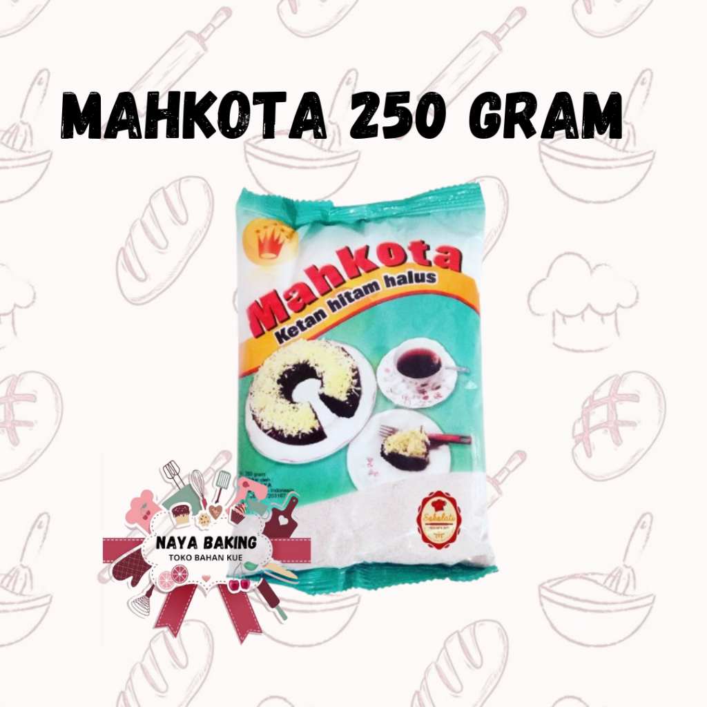 

MAHKOTA/ KETAN HITAM MAHKOTA/ KEMASAN 250GRAM