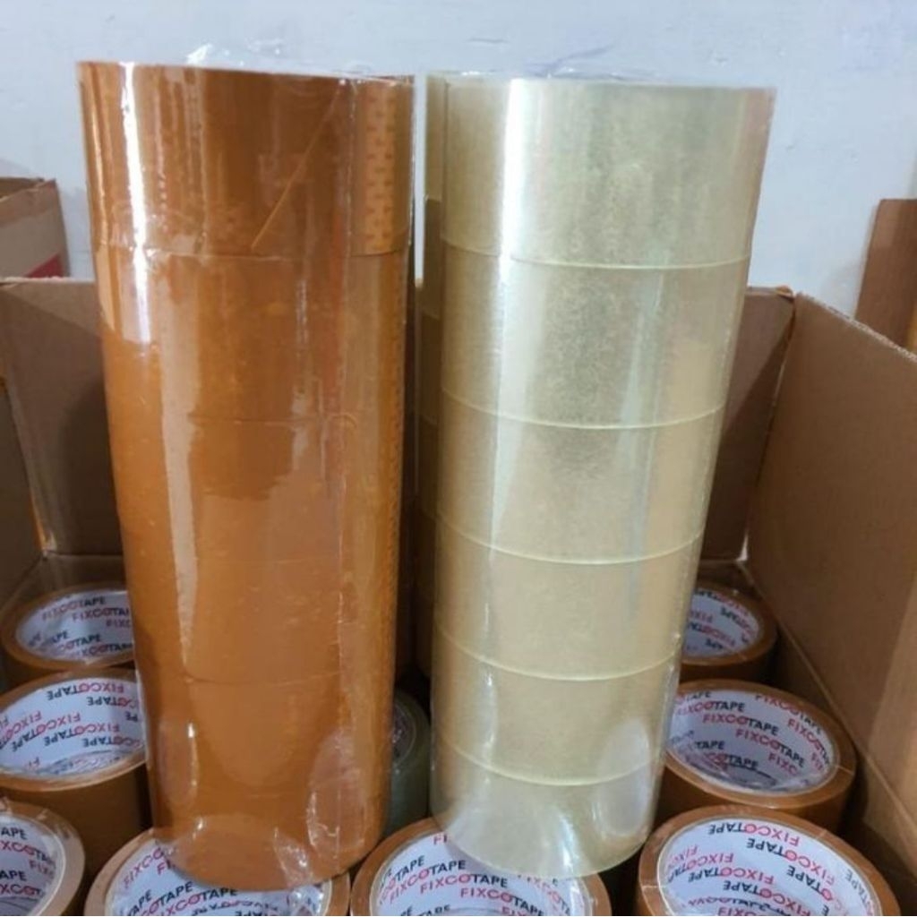 

lakban 2 inch bening 45mm x 50yard