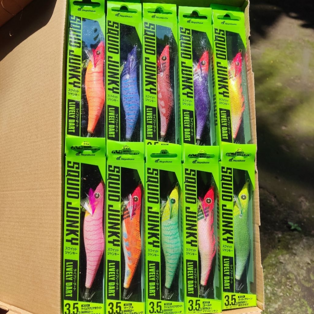 Egi Hayabusa Squid Junky Lively Dart
