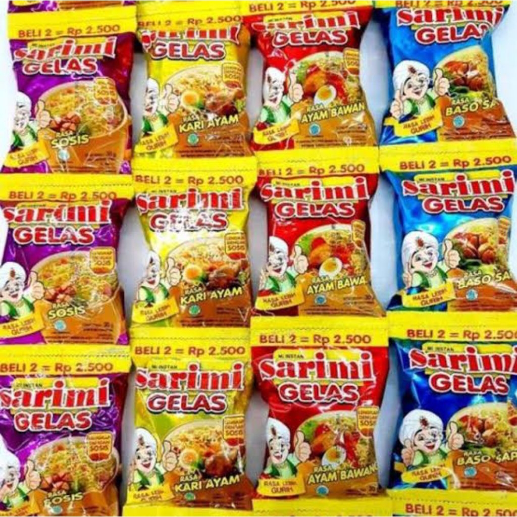 

Sarimi Gelas renceng 10pcs rasa random/request