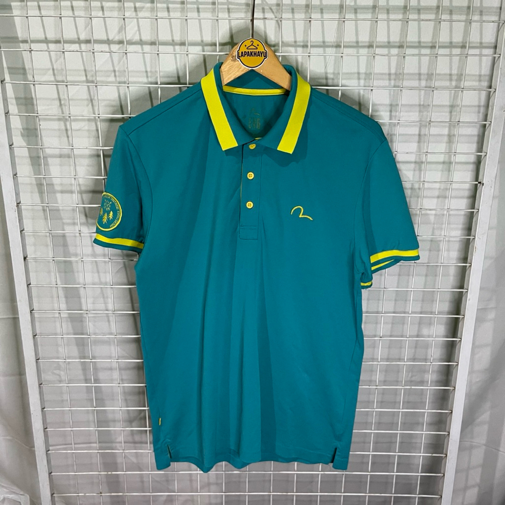 Kemeja polo pendek Evisu second