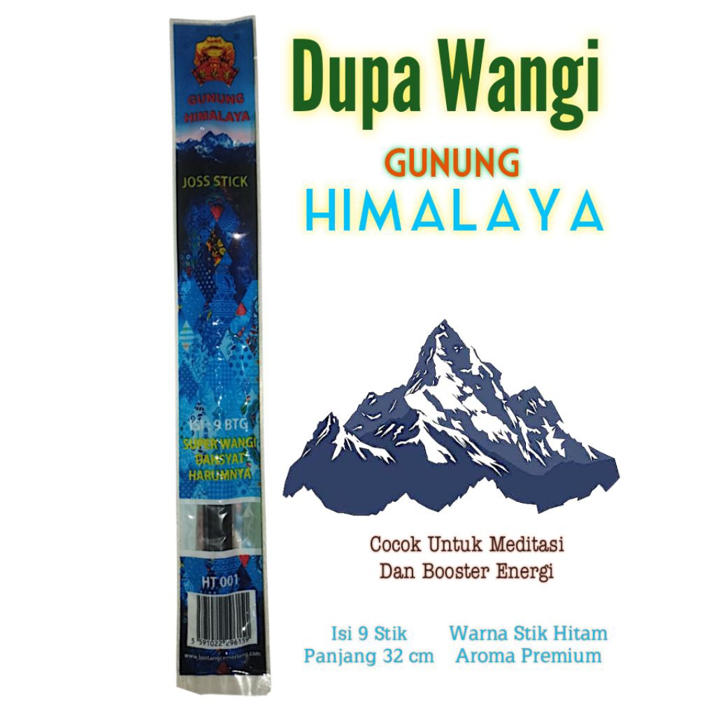 Dupa HIMALAYA Premium Aroma Cocok Untuk Energi