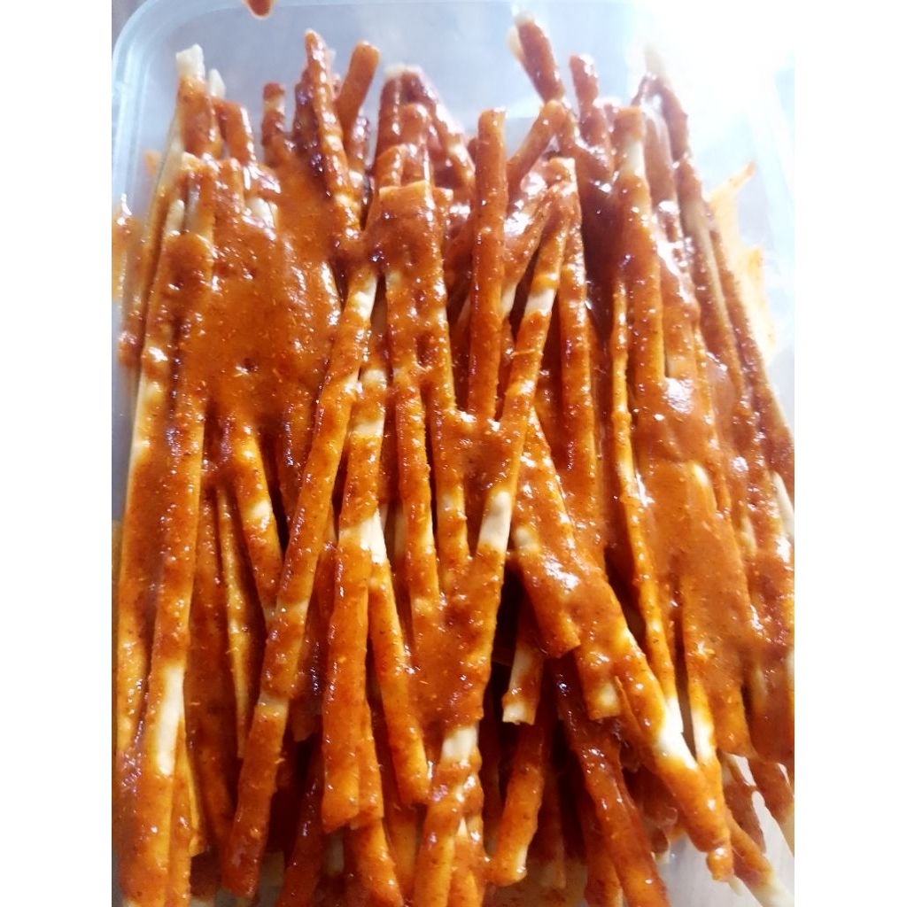 

milidi gepeng PEDAS ASIN bumbu basah full bawang goreng 500ml