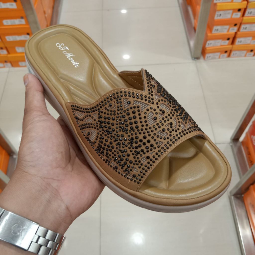 ST MORITZ SANDAL WEDGES WANITA ORIGINAL