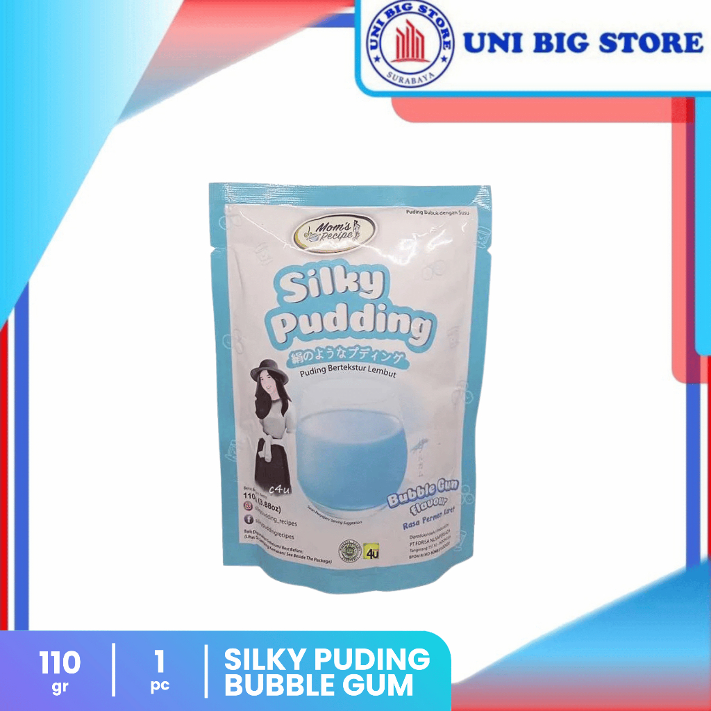 

Silky Pudding Bubble Gum Forisa POUCH 110 g PUYO Puding Susu