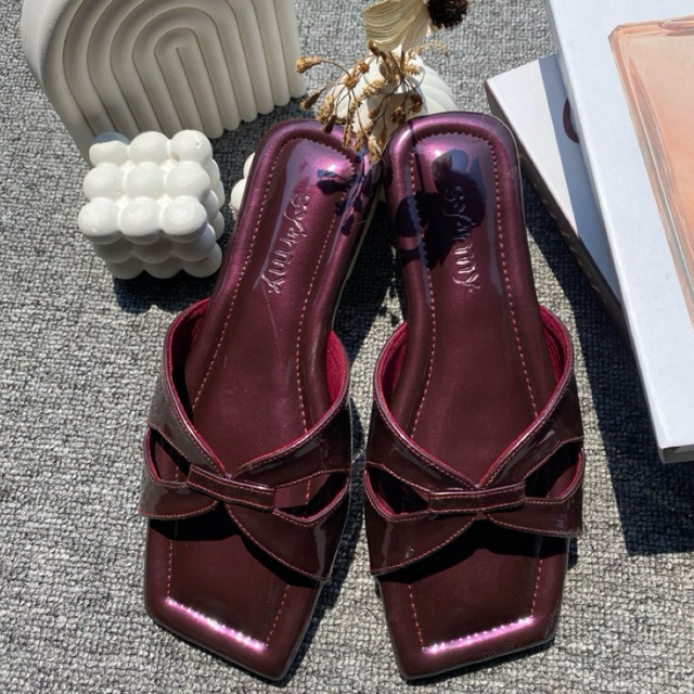 SYMYCO | EVELYN SANDAL FLAT WANITA | SANDAL TEPLEK WANITA