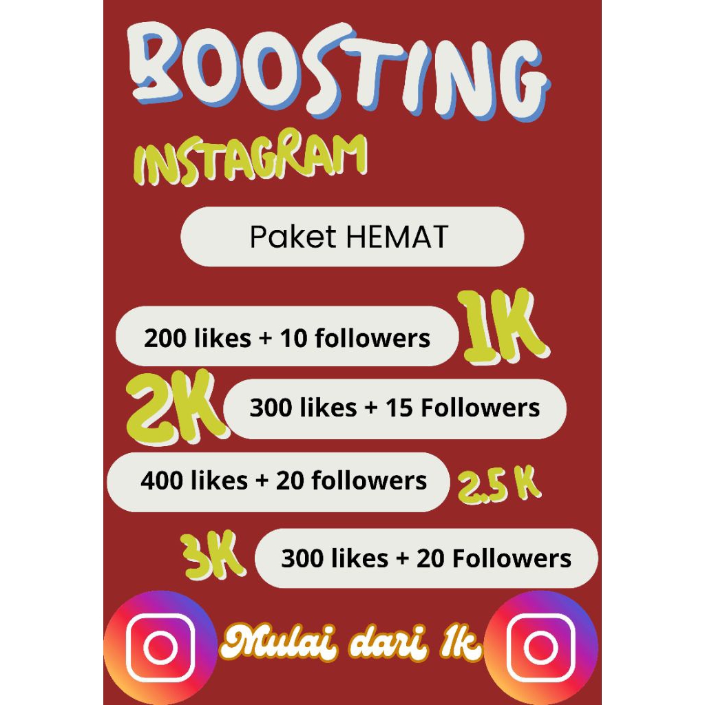 INSTAGRAM,FOLLOWERS,LIKES,VIEWS,COMMENT
