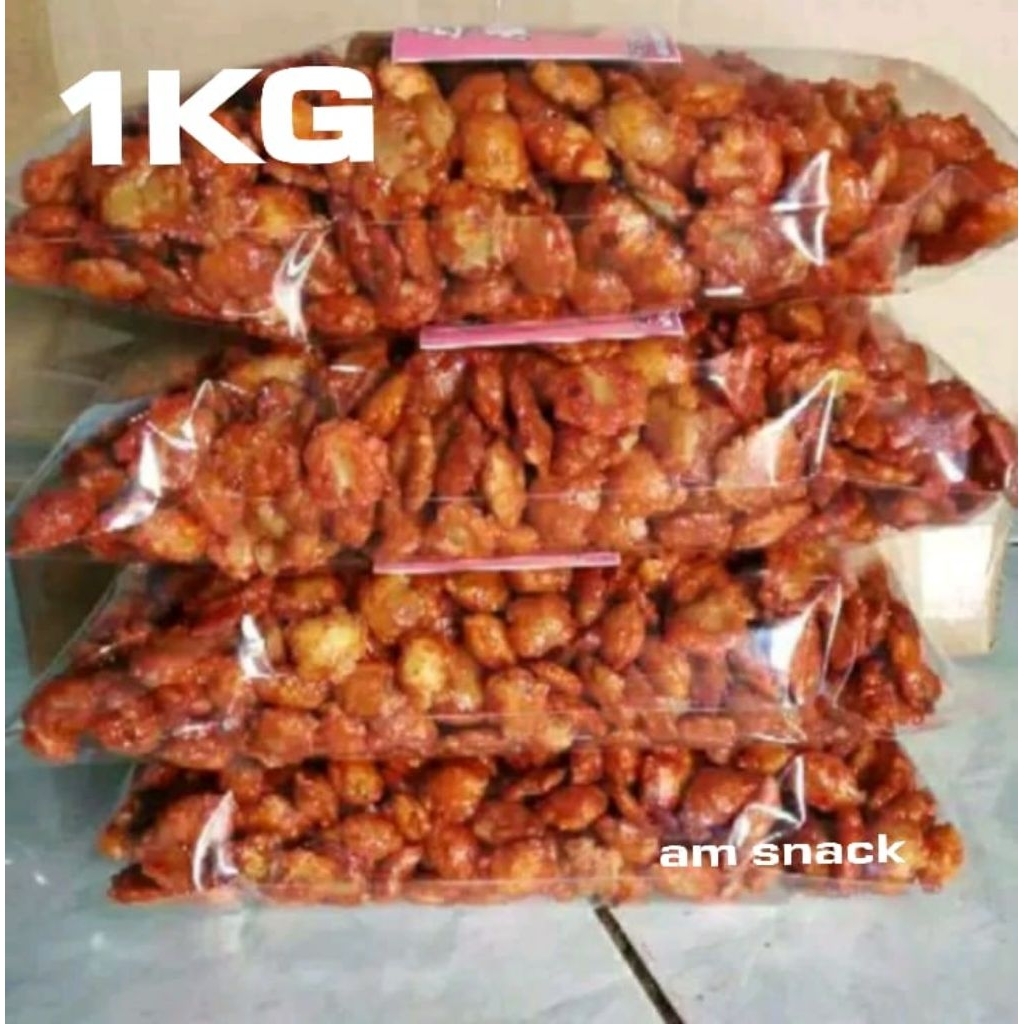 

PROMO! emping melinjo pedas manis 1kg
