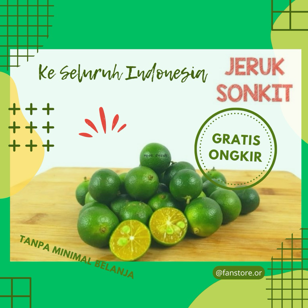 

Jeruk Sonkit Kasturi Kunci Peras | FRESH 500gr
