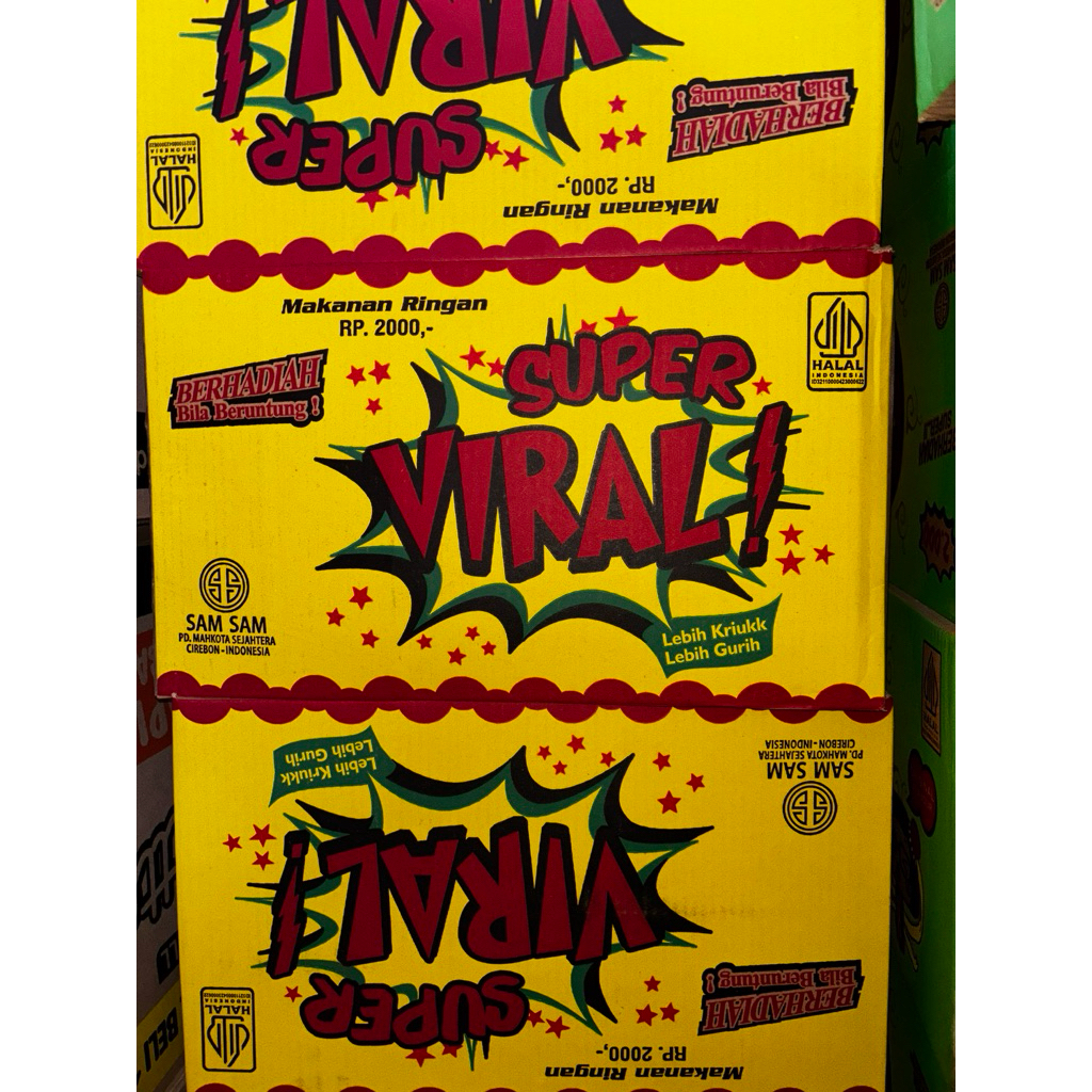 Snack Super Viral | Ciki Berhadiah Uang Bila Beruntung | Cemilan Gurih