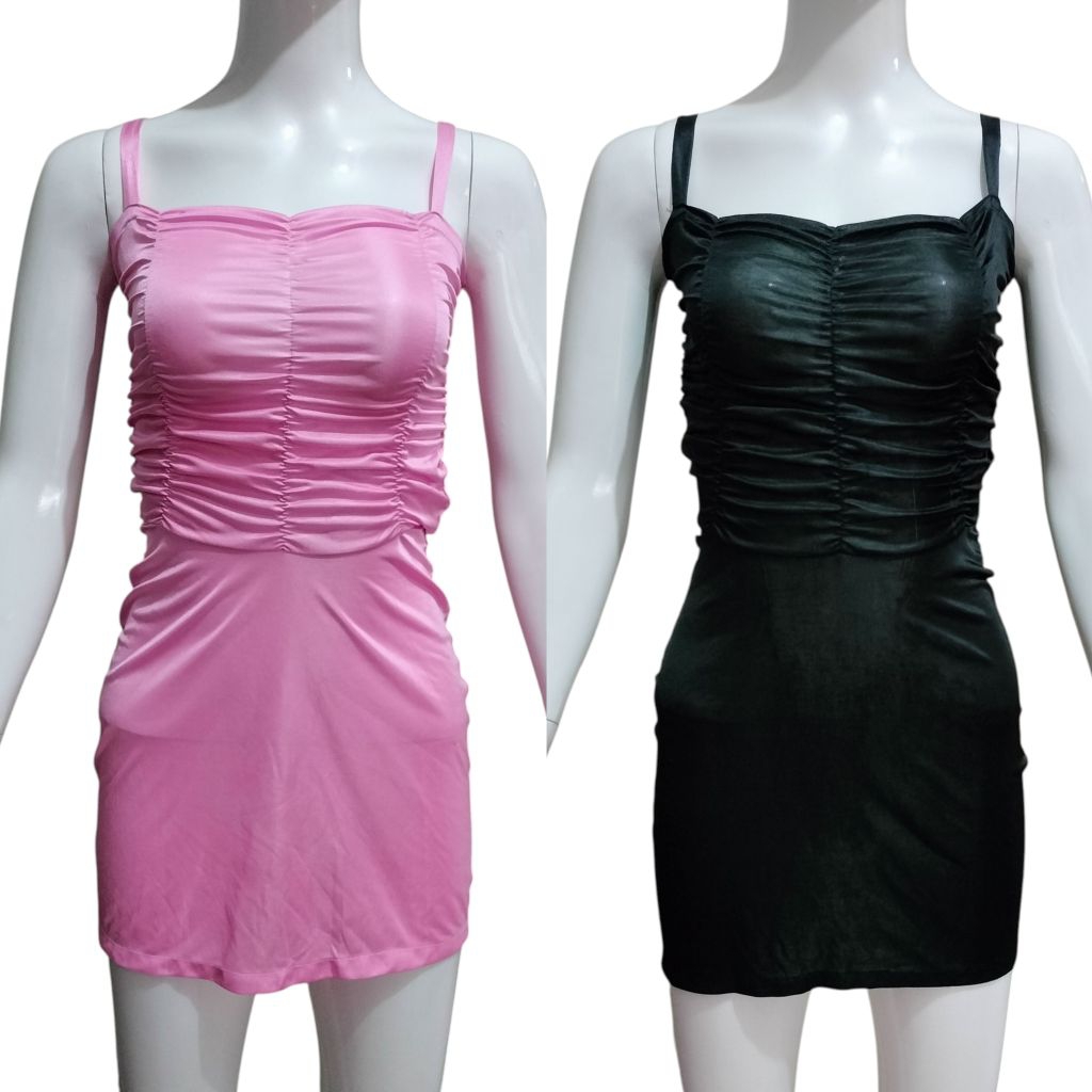 Size S Daster Wanita Daster Tidur Wanita Daster Satin Wanita Dress Satin Tidur Wanita