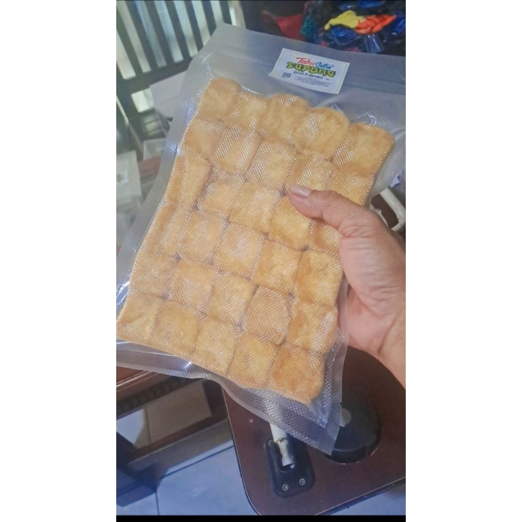 

Tahu SUPONG Goreng kemasan Vacum isi 30pcs