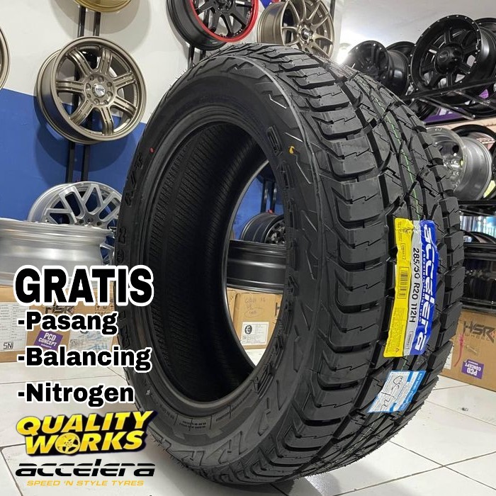 JUAL BAN MOBIL AT RING 20 UKURAN 285/50 R20 ACCELERA OMIKRON AT 285 50 R20