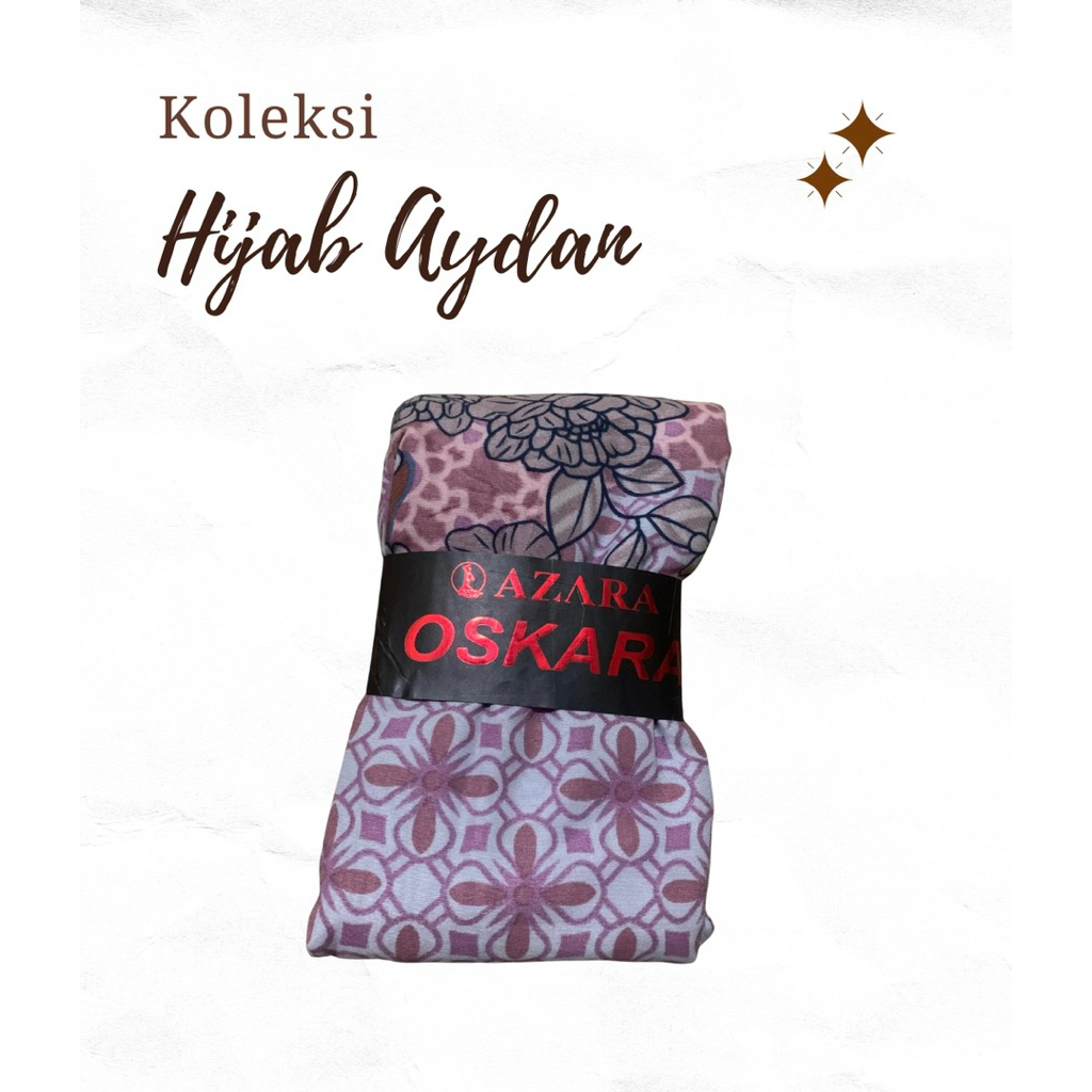 Hijab Motif Segi Empat Azara Oskara