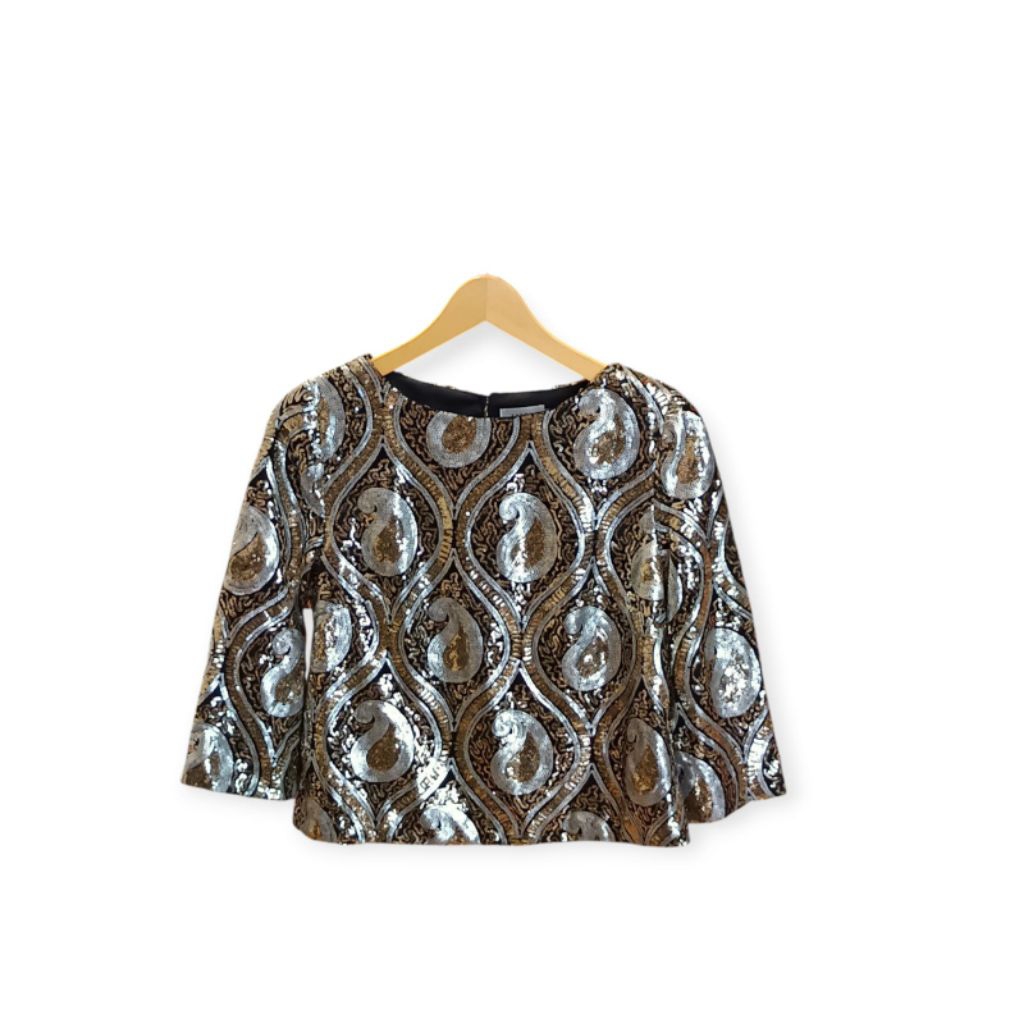 Zalia Sequin Blouse