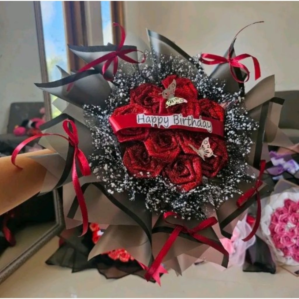 

BUKET PITA SATIN KOREAN STYLE 7 TANGKAI