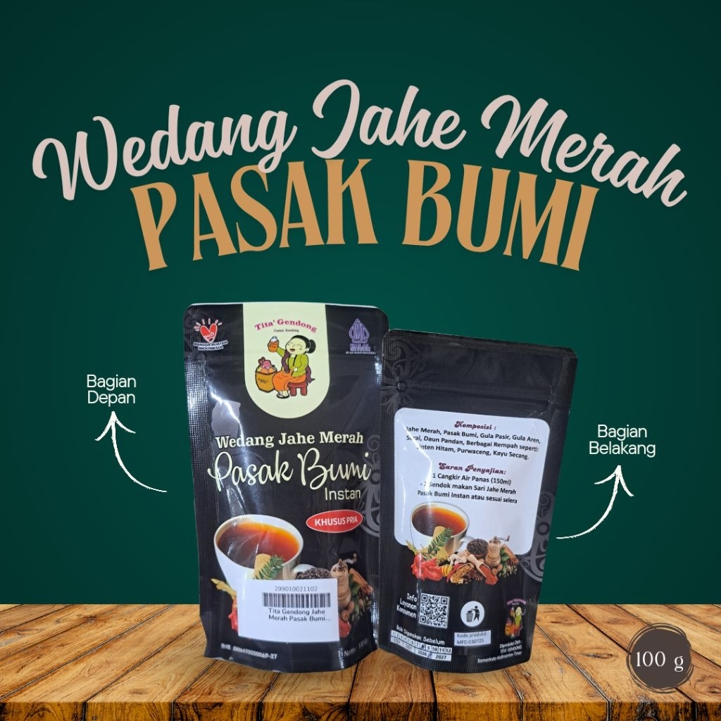 

Minuman Khas Kaltim Wedang Jahe Merah Pasak Bumi Instan – Khusus Pria