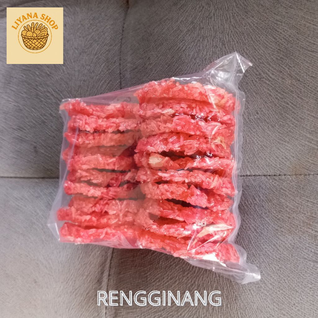 

Rengginang RasaTerasi Makanan Ringan Kerupuk Tradisonal Ukuran Besar Isi 20 Pcs