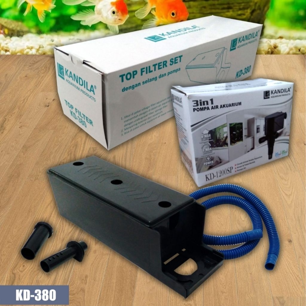 TOP FILTER AQUARIUM KANDILA BOX 30-40 CM KD 380