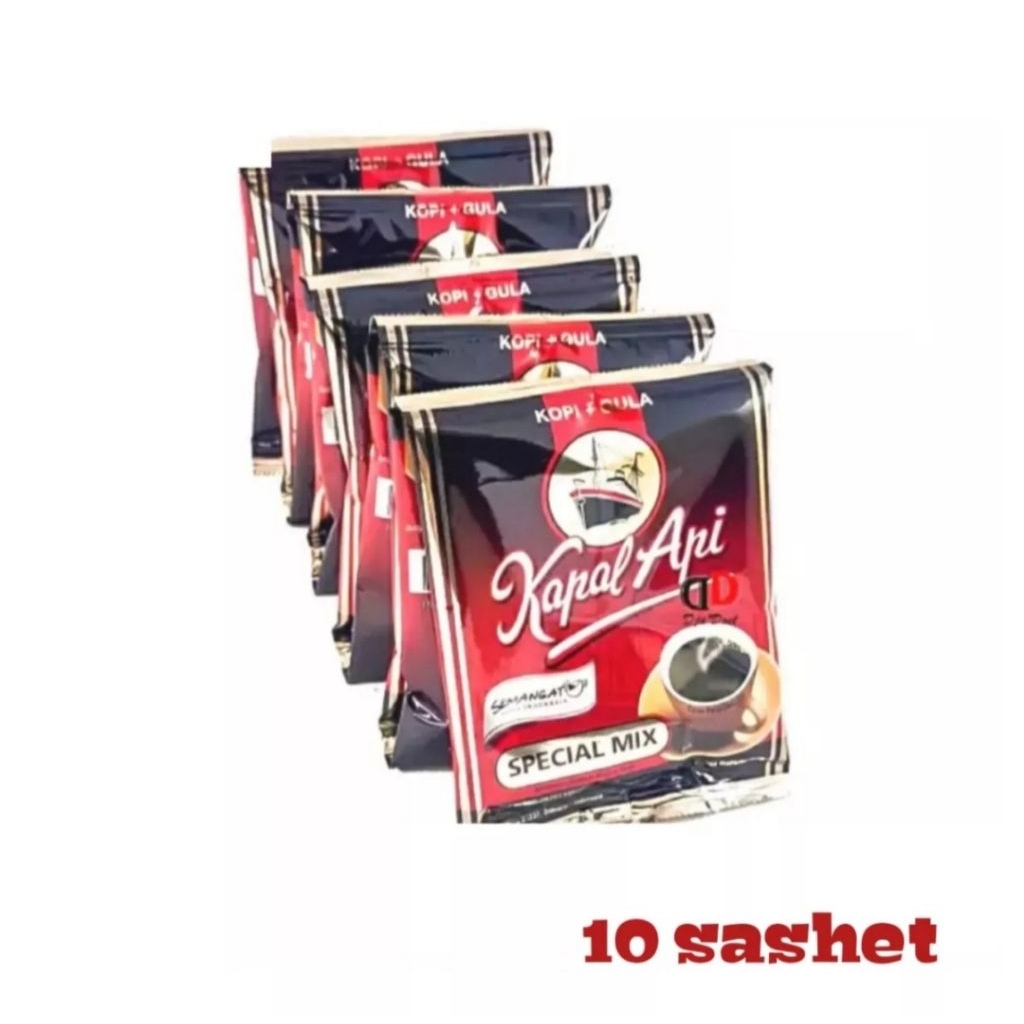 

kopi kapal api sepesial mix 10 sachet / 1 renceng