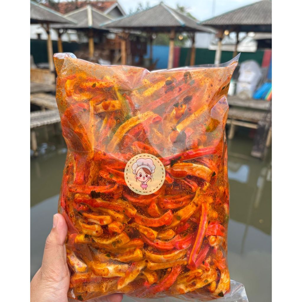 

500 GR KERUPUK BETON I PEDAS GURIH I TIDAK KERAS