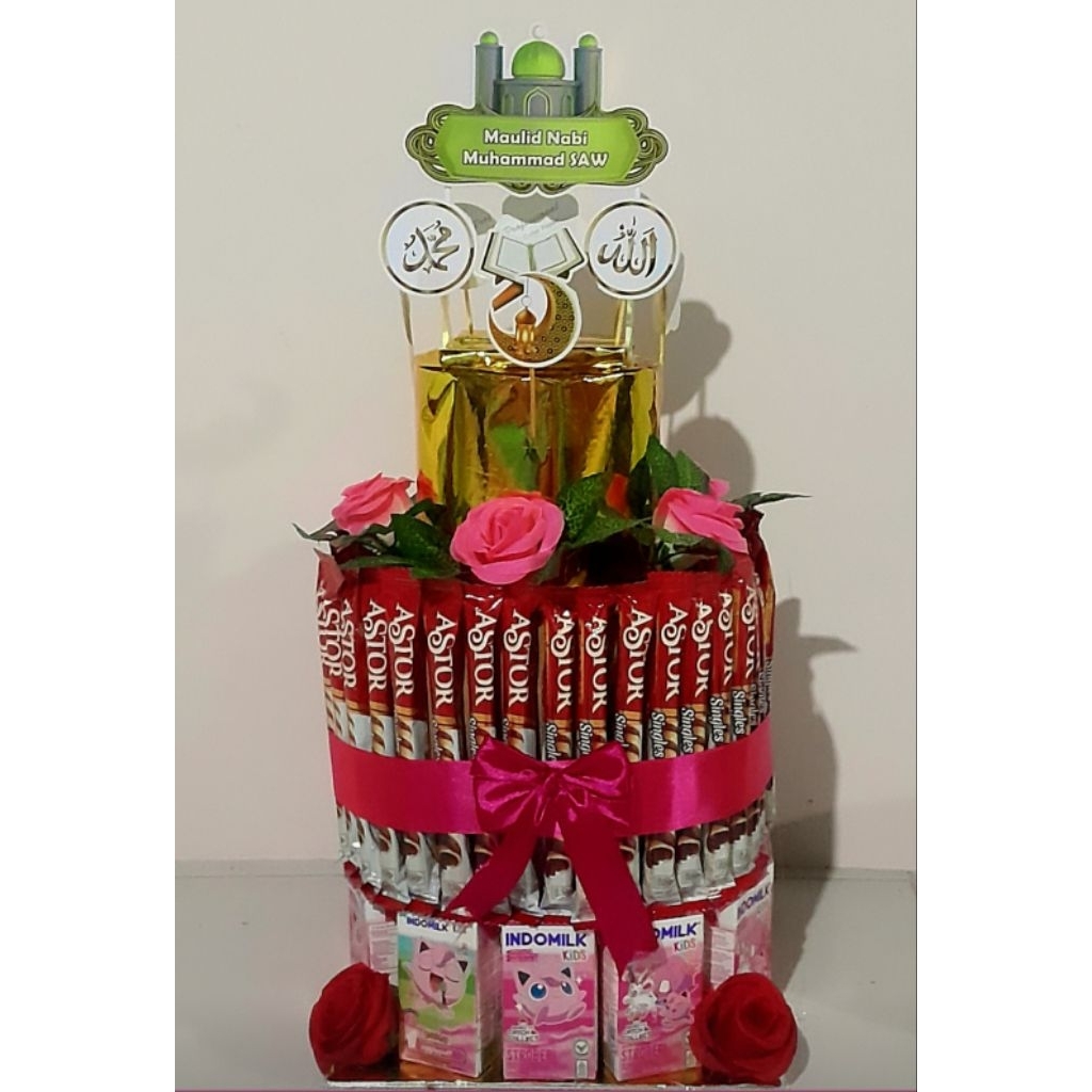 

Snack tower maulid, ulangtahun, dll