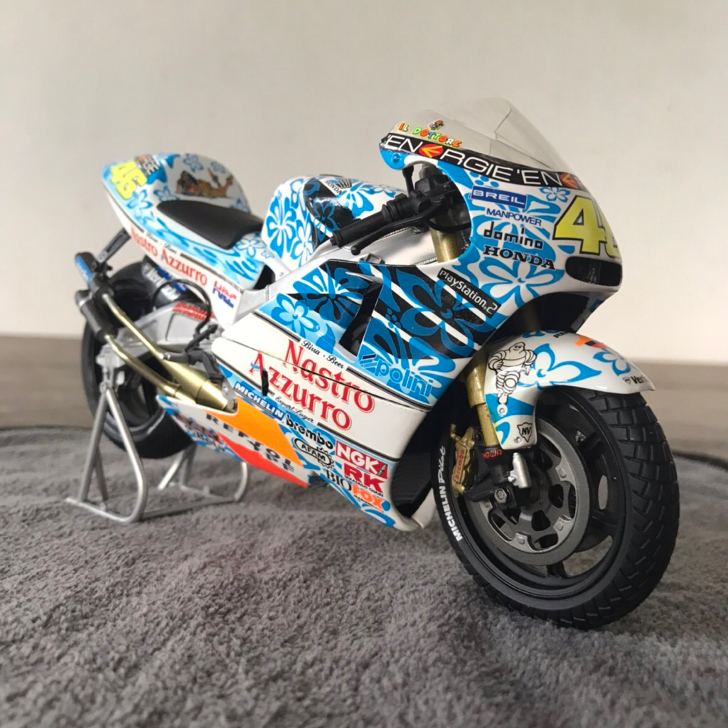 Diecast Minichamps MotoGP 1/12 Honda NSR 500 Team Nastro Azzuro Gp Mugello 2001