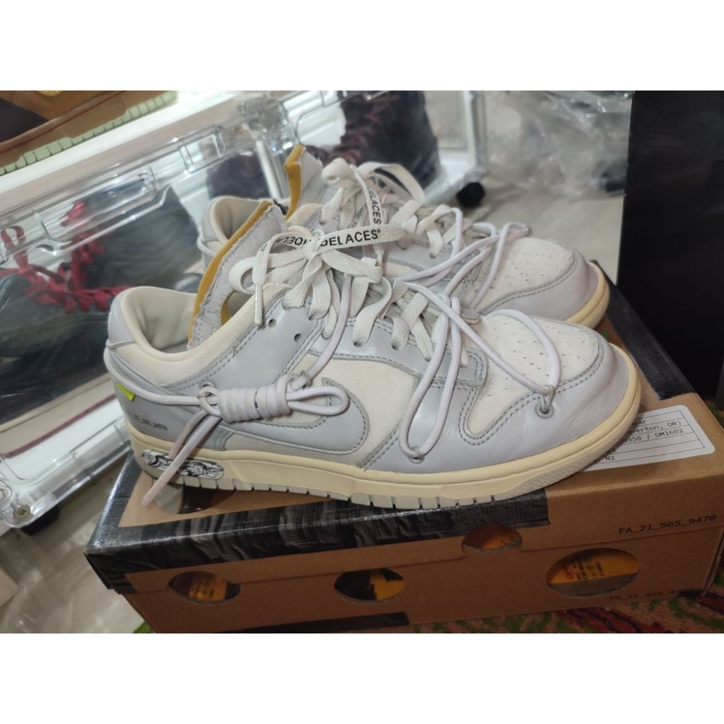 Sb dunk low Off White