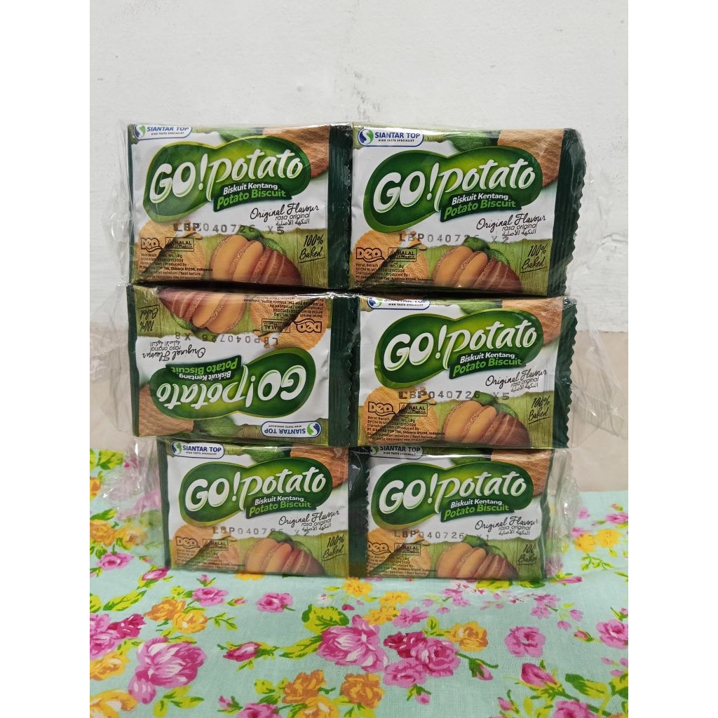 

Gopotato biskuit kentang isi 20 pcs